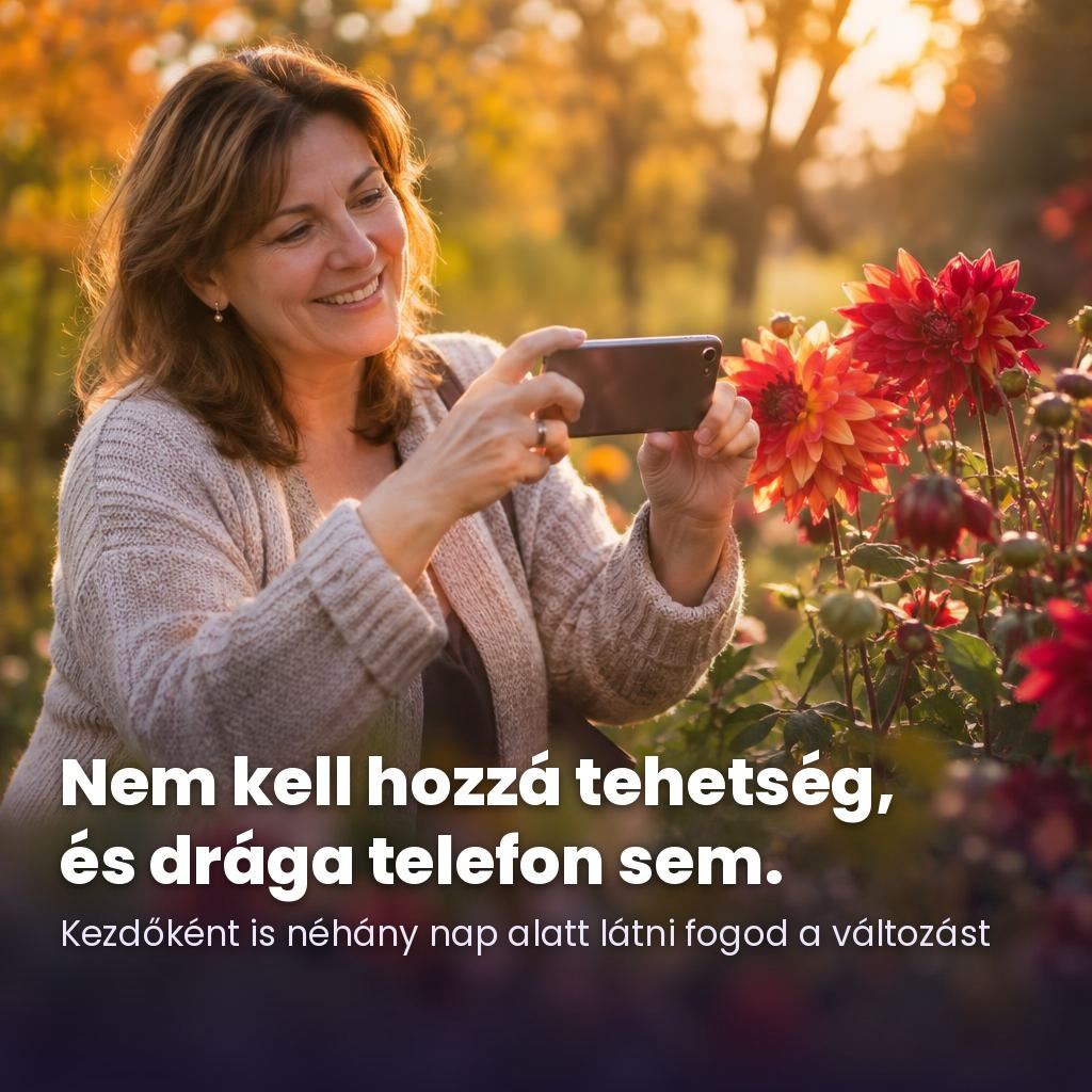 Nem kell hozzá tehetség. És új telefon sem.